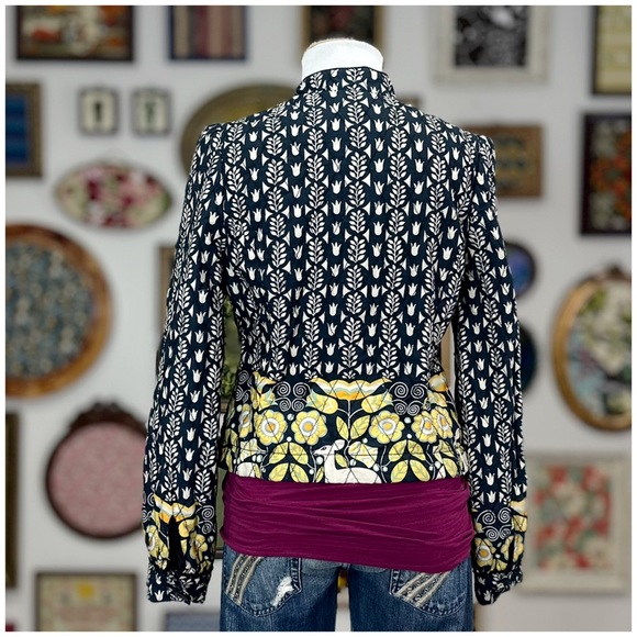 2007 Anthro “Quilted Yardbird Jacket” by Elevenses - Picture 4 of 16